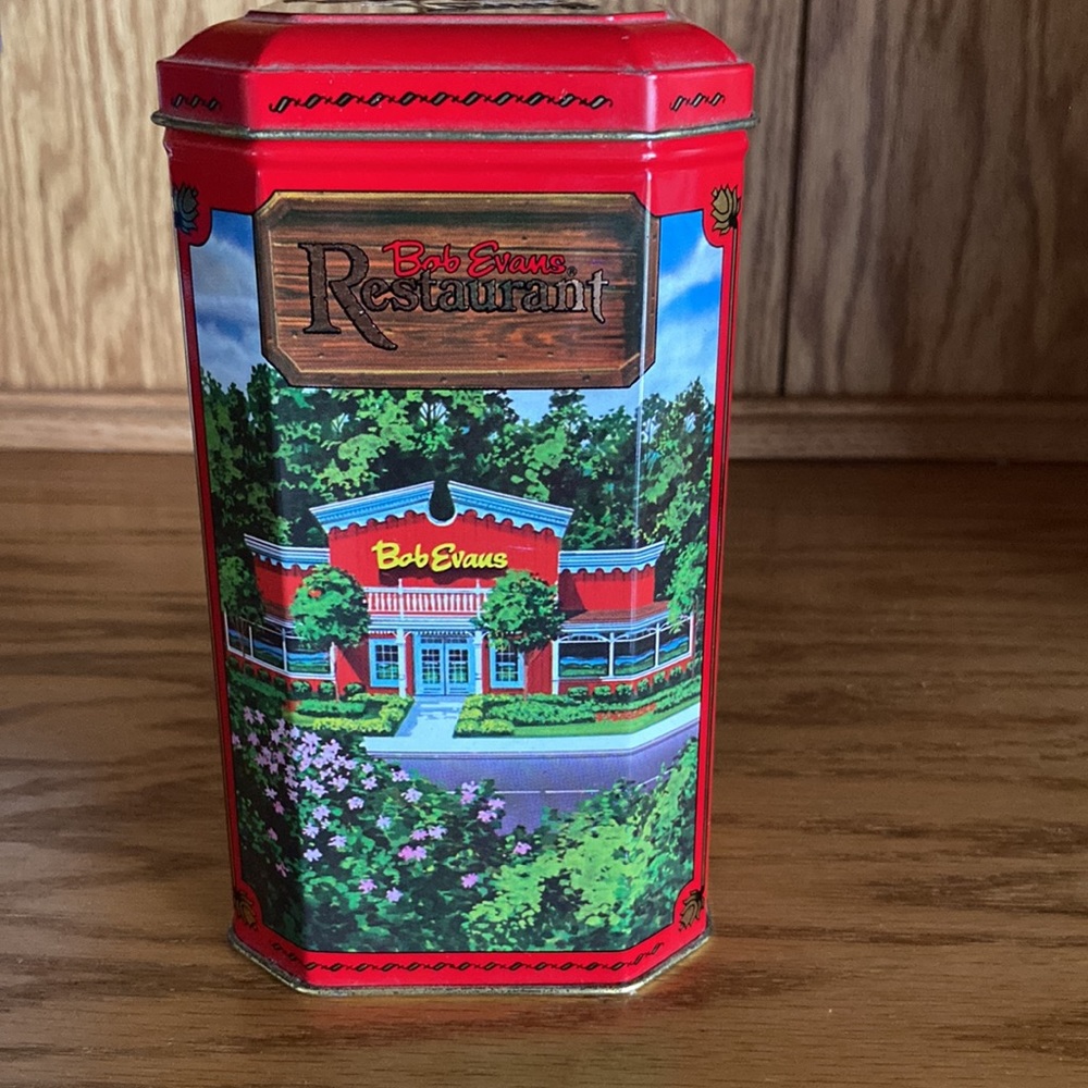 Bob Evans Farm Sausage Restaurant Metal Vintage Bank Rio Grande Gallipolis OH